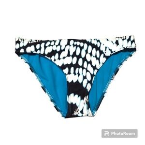 Basta Surf Blue Tie Dye NWOT Bikini Bottoms Swimsuit Size Small
